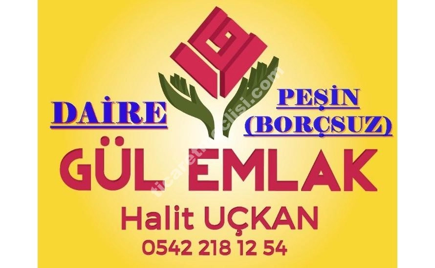 GÜL EMLAK'TAN KURTULUŞ MAH. SATLIK 2+1 DAİRE BORÇSUZ PEŞİN_0