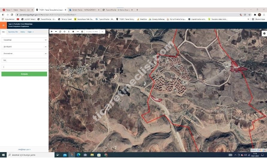 karacaören mah satılık ARAZİ YOL ÜSTÜ_1