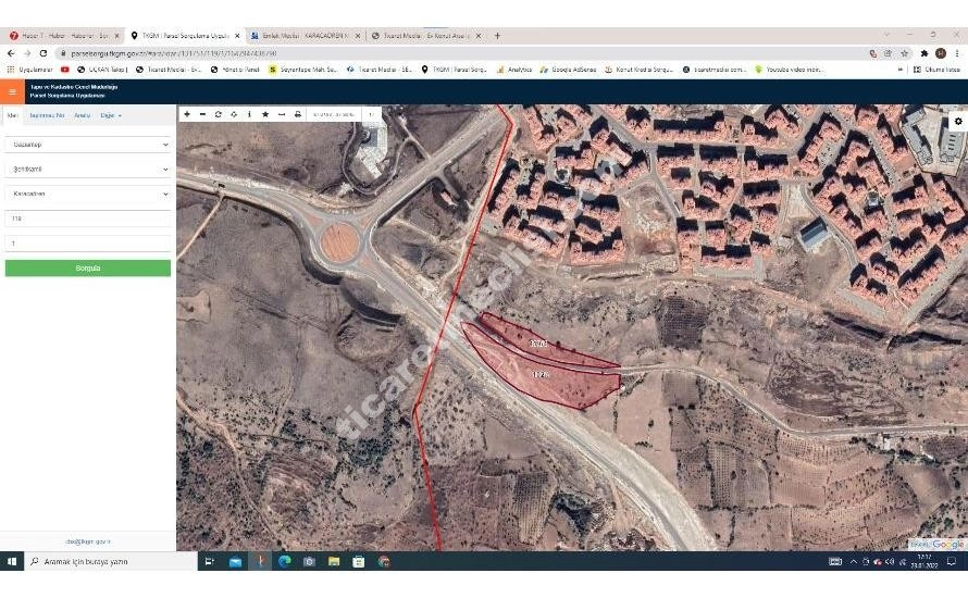 karacaören mah satılık ARAZİ YOL ÜSTÜ_1
