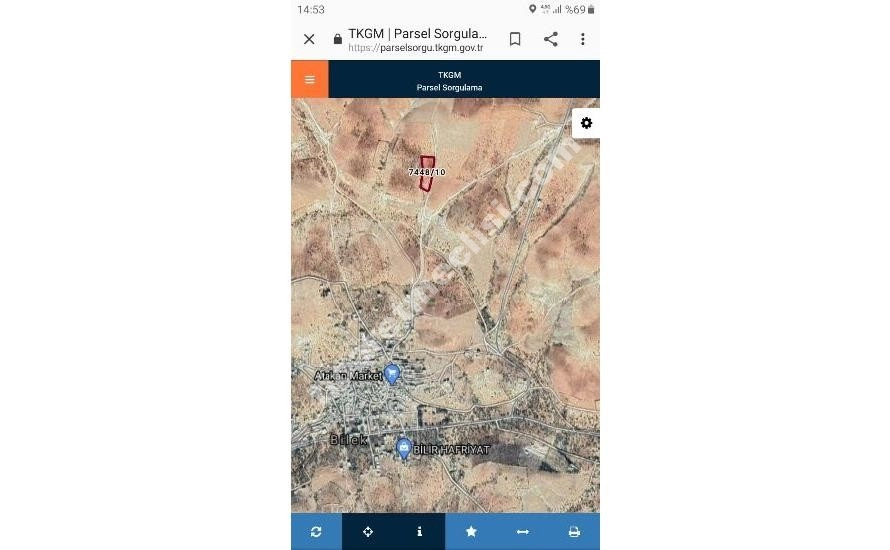 Bilekte fıstık tarlası 8500 mt_0